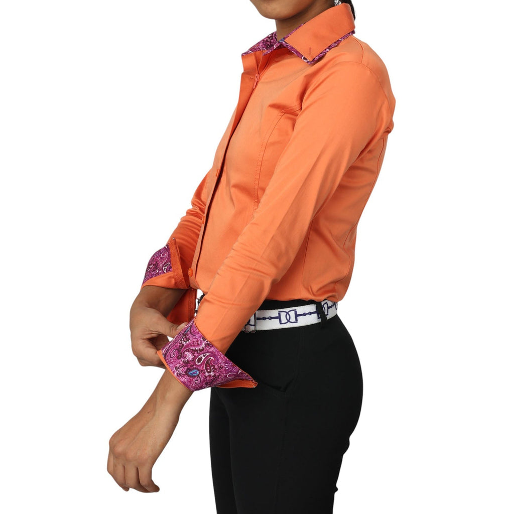 TuffRider Girls ADEY Double Collar Shirt