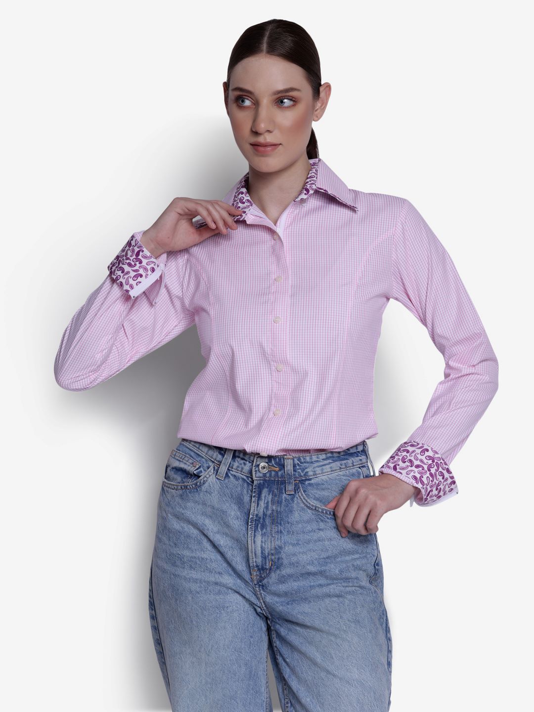 TuffRider Ladies ADEY Double Collar Shirt