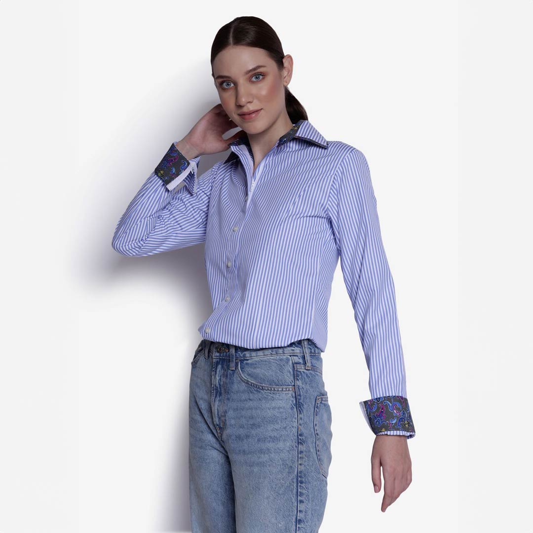 TuffRider Ladies ADEY Double Collar Shirt