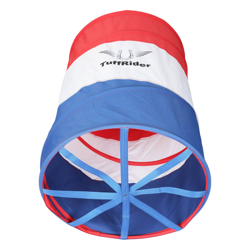 TuffRider Free-Standing Collapsible Barrel Racing Training Barrels – Set of 3 – Complete Portable Practice Barrels (Not Covers)