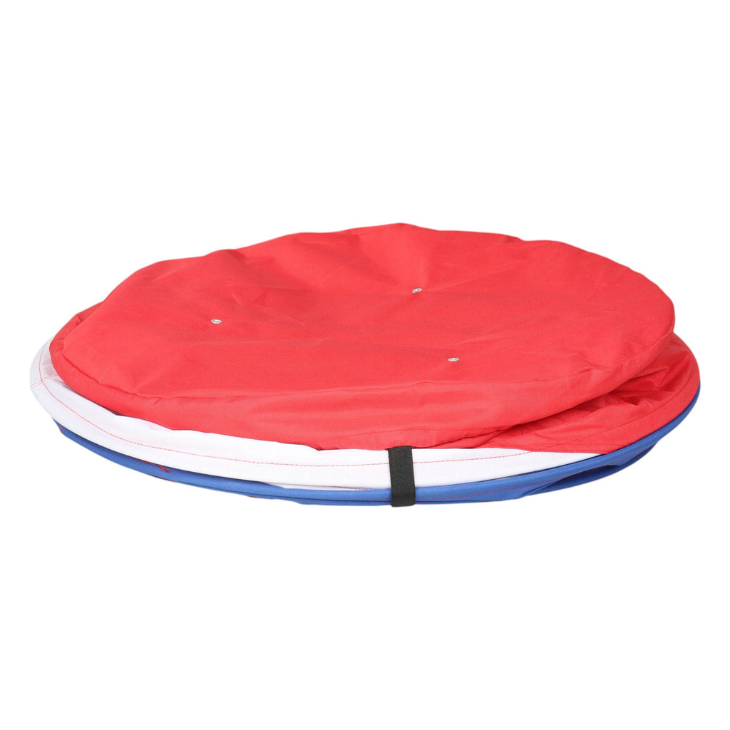 TuffRider Free-Standing Collapsible Barrel Racing Training Barrels – Set of 3 – Complete Portable Practice Barrels (Not Covers)