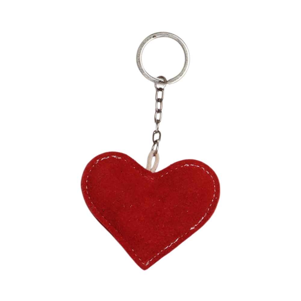 TuffRider Heart Key Chain