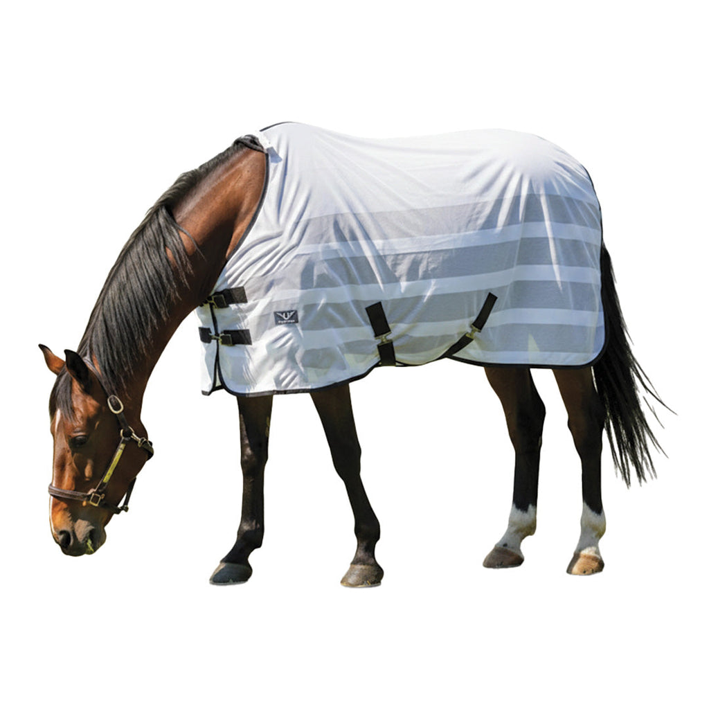 TuffRider Lightweight Mesh Scrim Sheet with Fly Protection with Double Surcingle