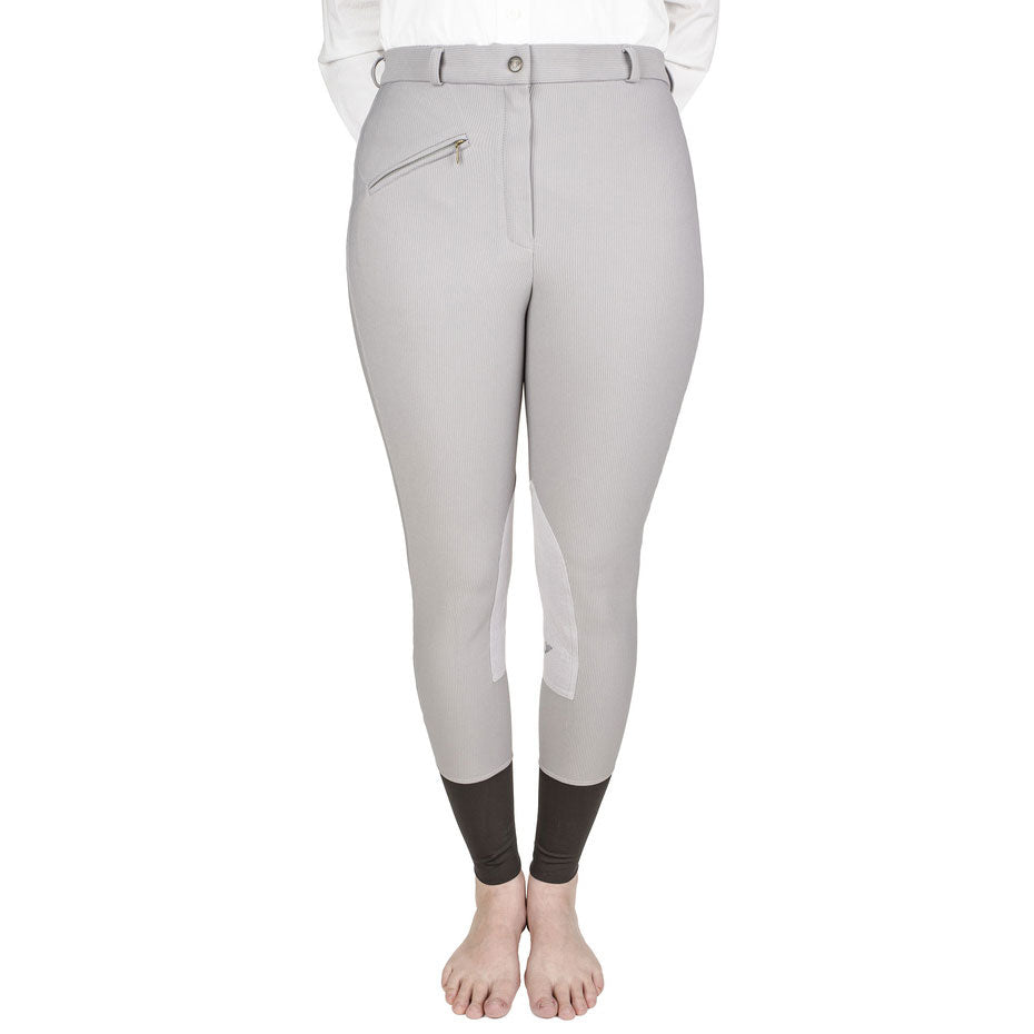 TuffRider Ladies Ribb Knee Patch Breeches