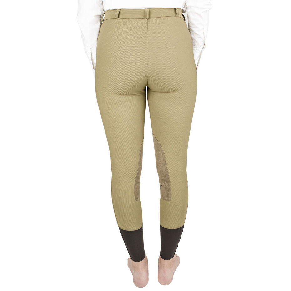 TuffRider Ladies Ribb Knee Patch Breeches
