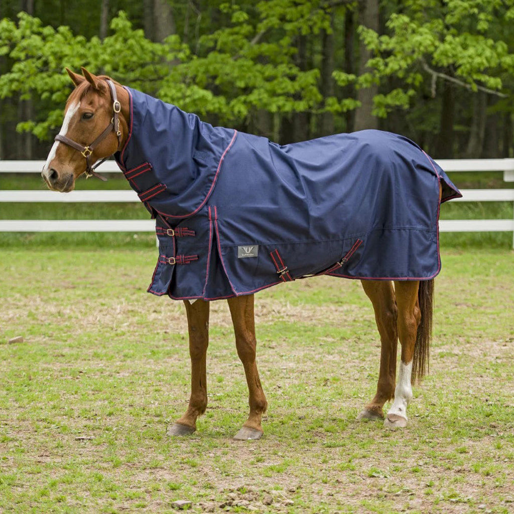 TuffRider 1200 D Comfy Detachable Neck Ripstop Turnout Sheet