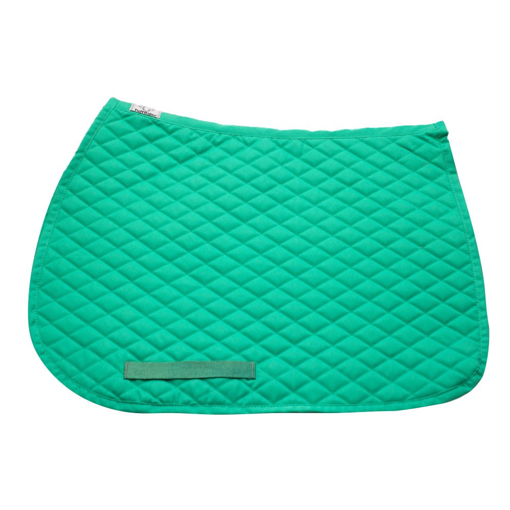 TuffRider Basic All Purpose Horse Riding Saddle Pad | Wither Relief Brushed Underside for Training and Competition