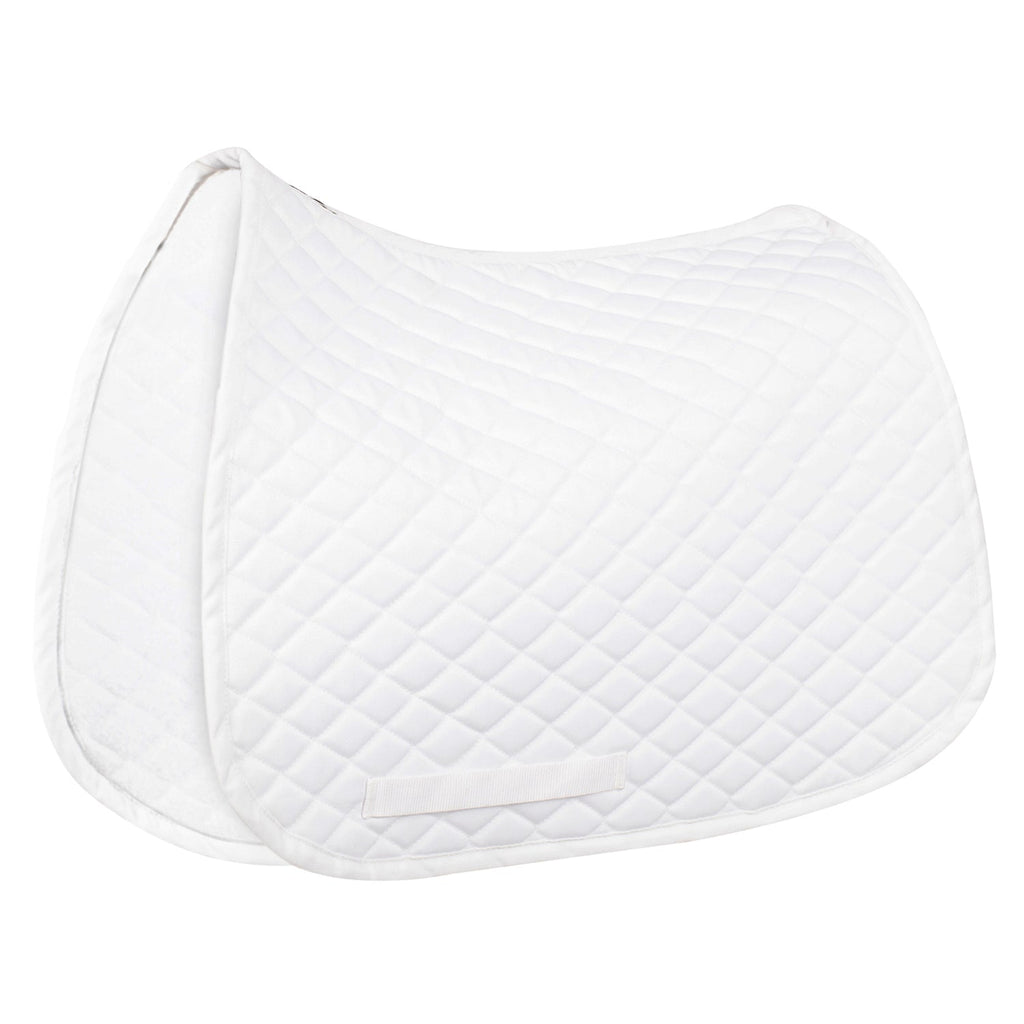 TuffRider Basic All Purpose Horse Riding Saddle Pad | Wither Relief Brushed Underside for Training and Competition