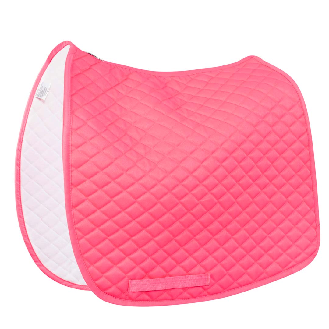 TuffRider Basic All Purpose Horse Riding Saddle Pad | Wither Relief Brushed Underside for Training and Competition