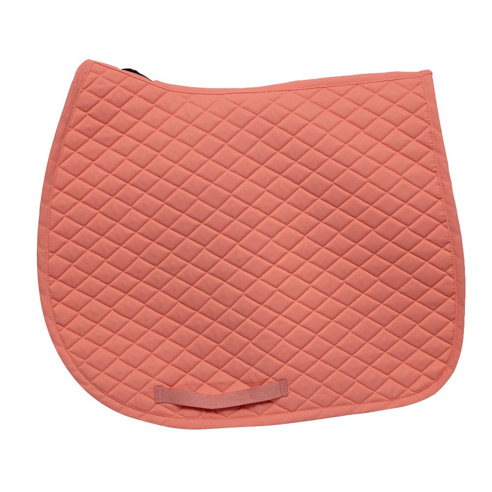 TuffRider Basic All Purpose Horse Riding Saddle Pad | Wither Relief Brushed Underside for Training and Competition