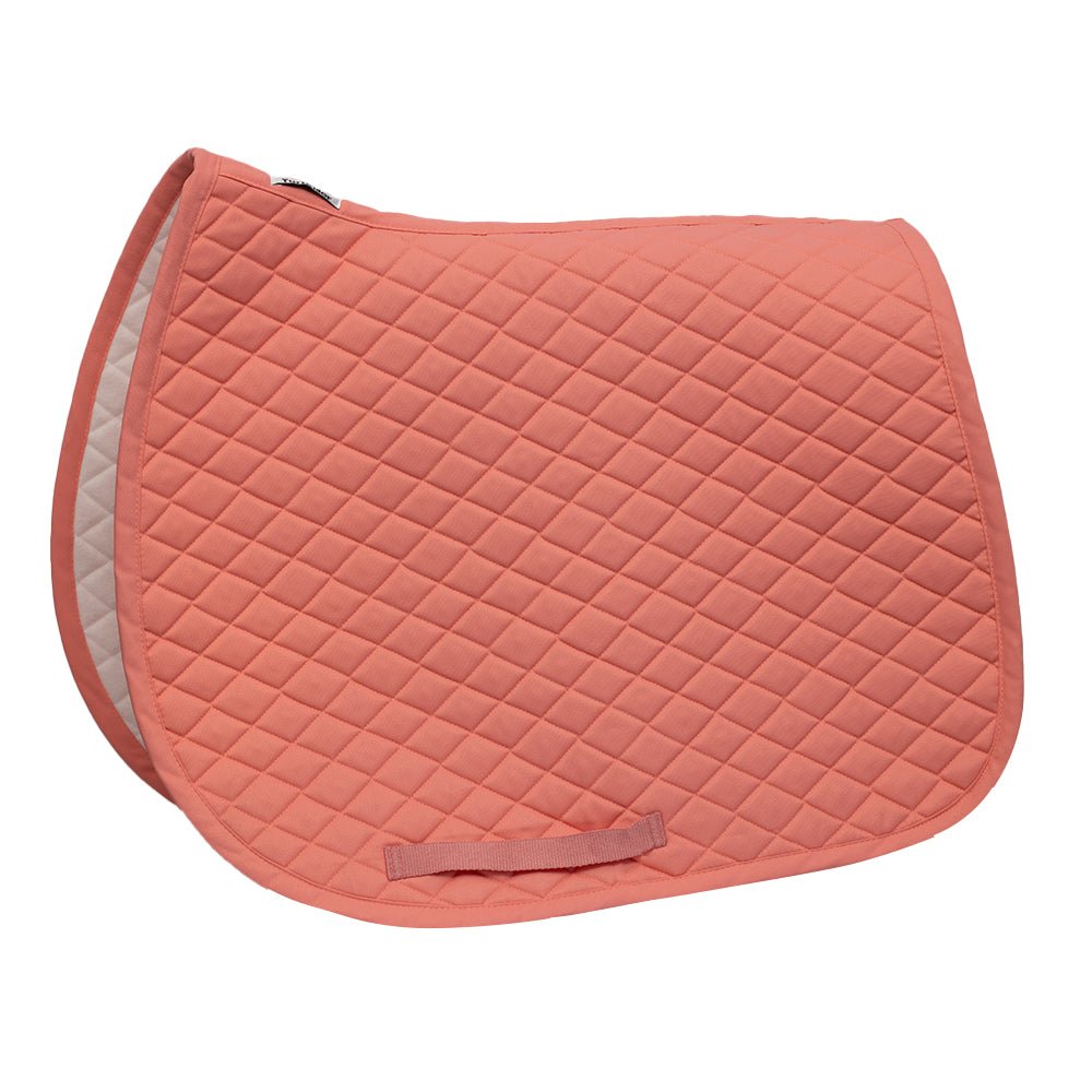 TuffRider Basic All Purpose Horse Riding Saddle Pad | Wither Relief Brushed Underside for Training and Competition