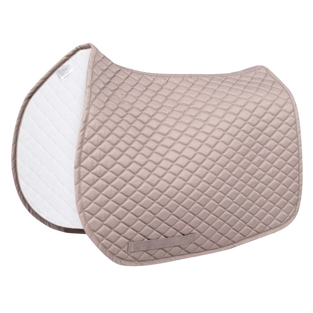 TuffRider Basic All Purpose Horse Riding Saddle Pad | Wither Relief Brushed Underside for Training and Competition