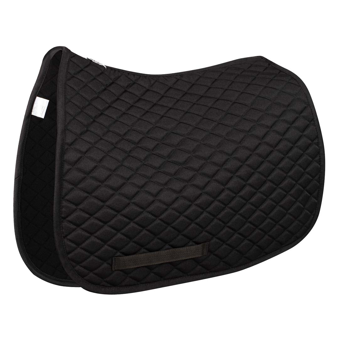 TuffRider Basic All Purpose Horse Riding Saddle Pad | Wither Relief Brushed Underside for Training and Competition