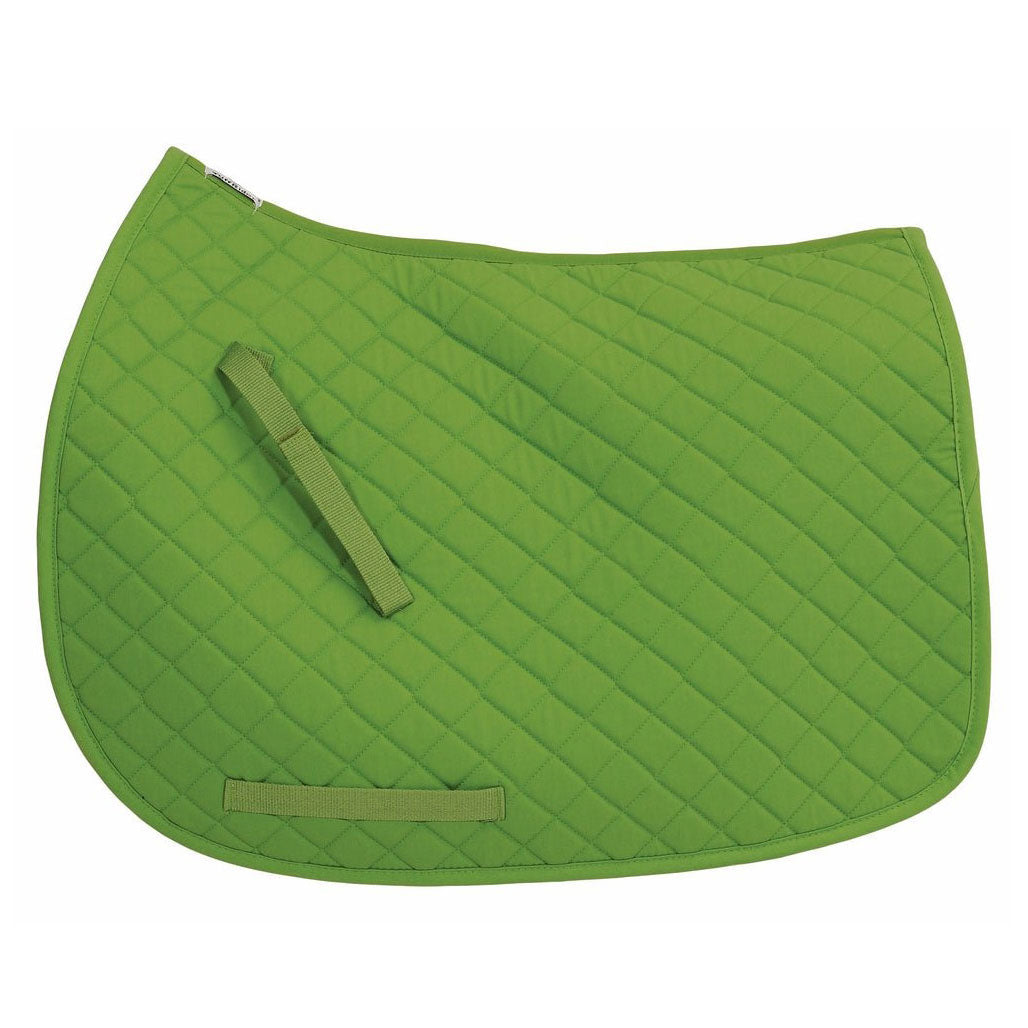 TuffRider Basic All Purpose Horse Riding Saddle Pad | Wither Relief Brushed Underside for Training and Competition