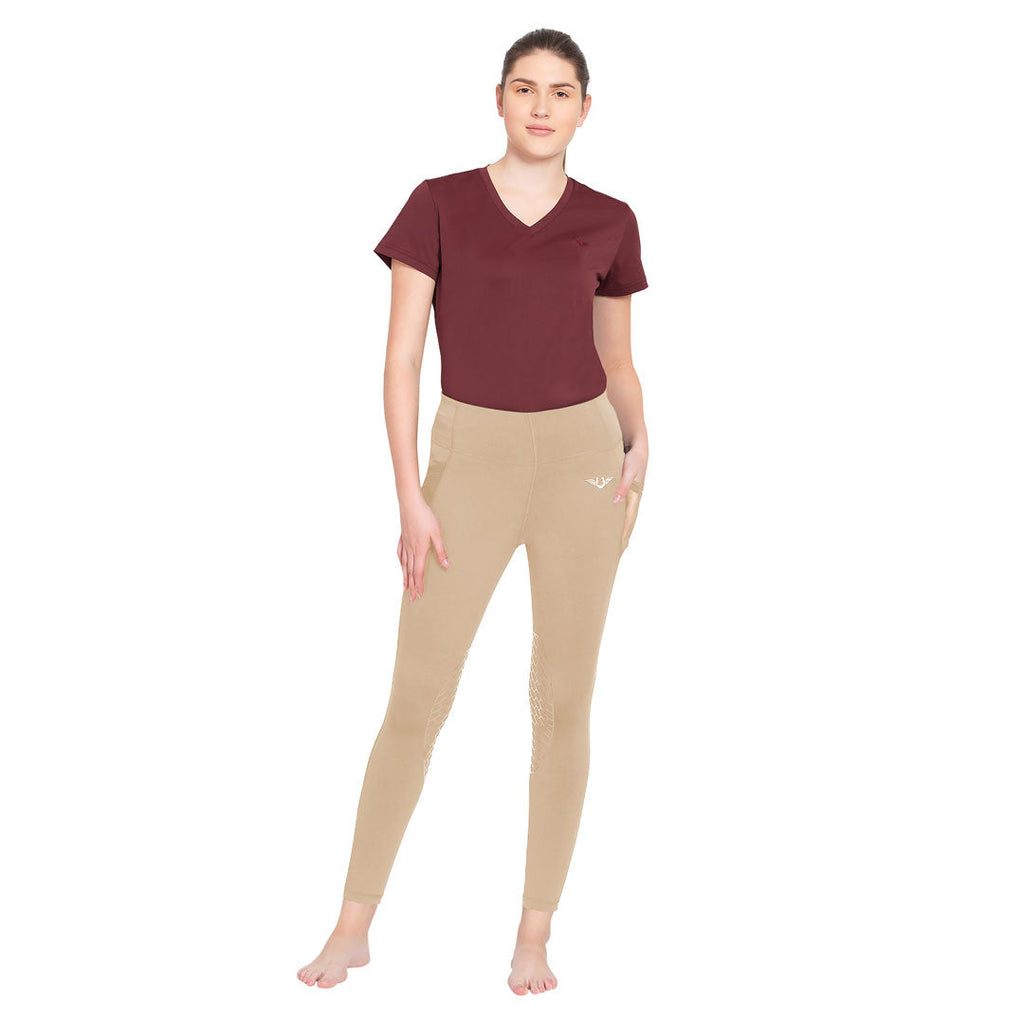TuffRider Women Minerva Mesh Pocket EquiCool Tights