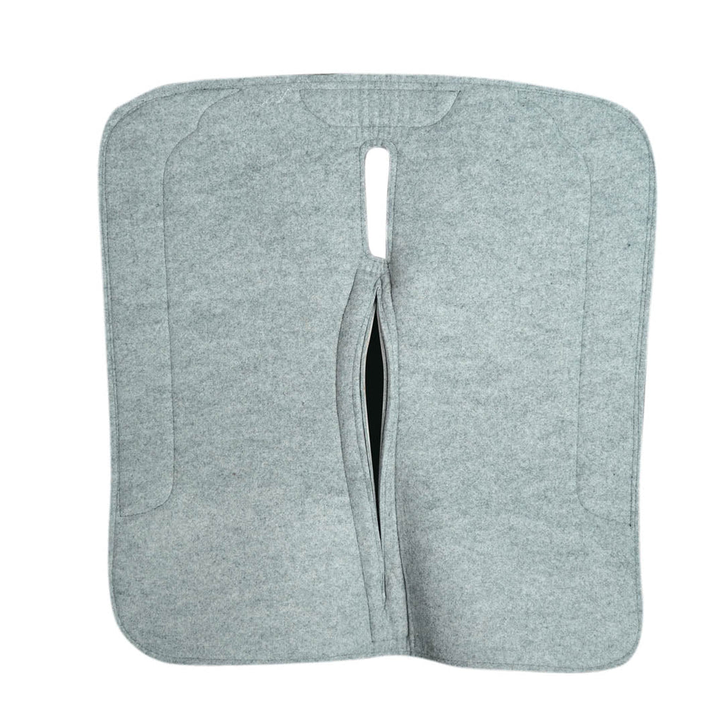 TuffRider Polyester Felt Pad With Rubber Sheet Insert In 24mm