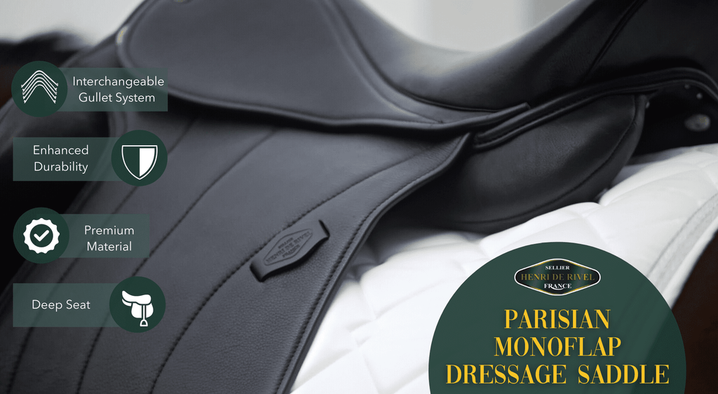 Henri De Rivel Parisian Monoflap IGP Dressage Saddle