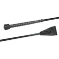 Fleck Woven Nylon Covered Stick, Wrapped Leather Handle Jump Bat- 18"