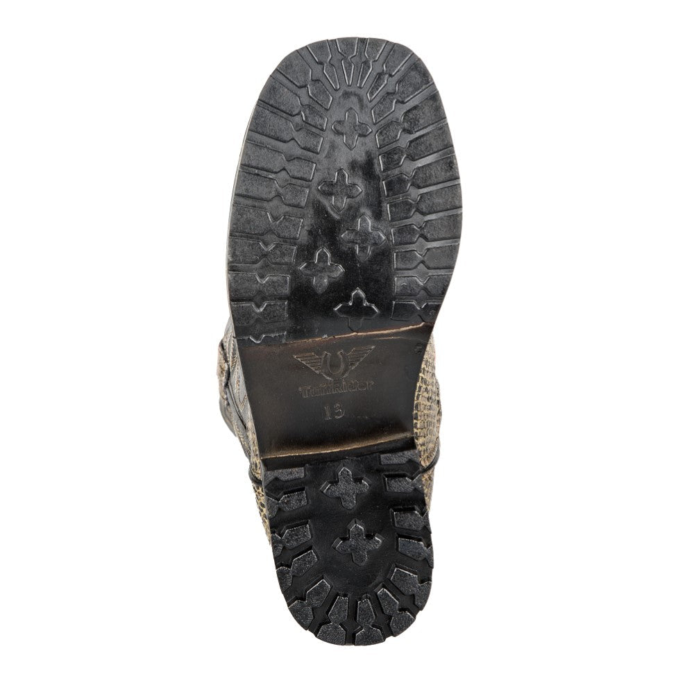 TuffRider Children's Black Snake in My Boot Western Leather Boots