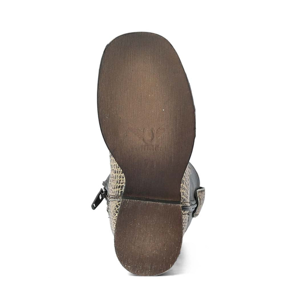 TuffRider Toddler Black Snake in My Boot Western Leather Boots