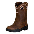 TuffRider Children Yosemite Barbed Wire Embroidered Round Toe Western Boots