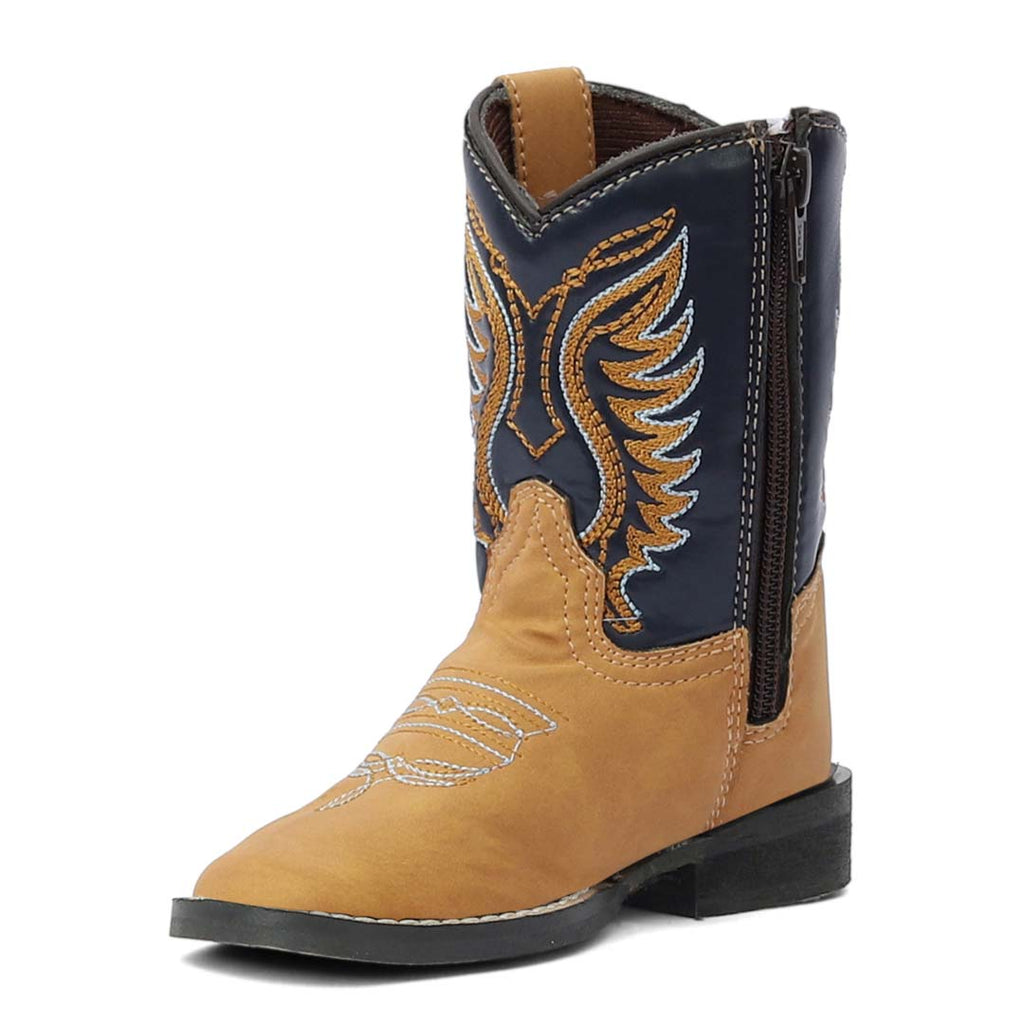 TuffRider Toddler Lassen Rounded Toe Western Boot