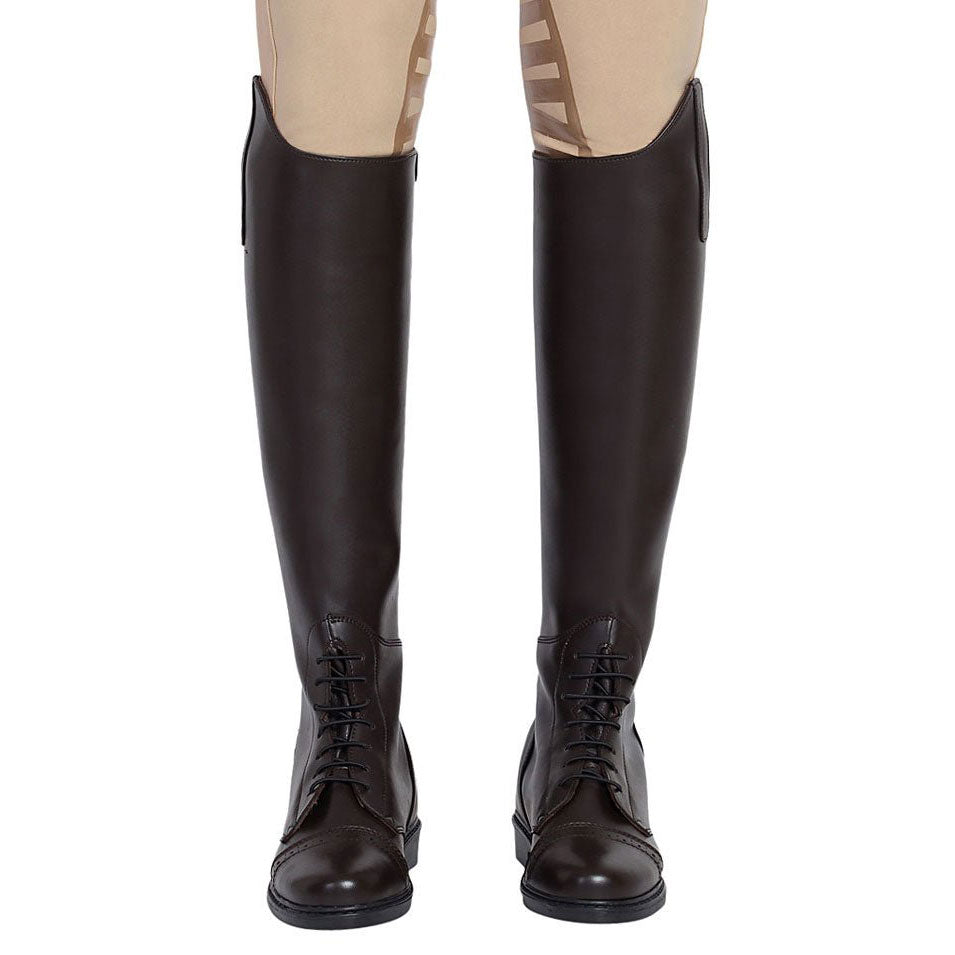 TuffRider Ladies Starter Back Zip Field Boots Synthetic Leather
