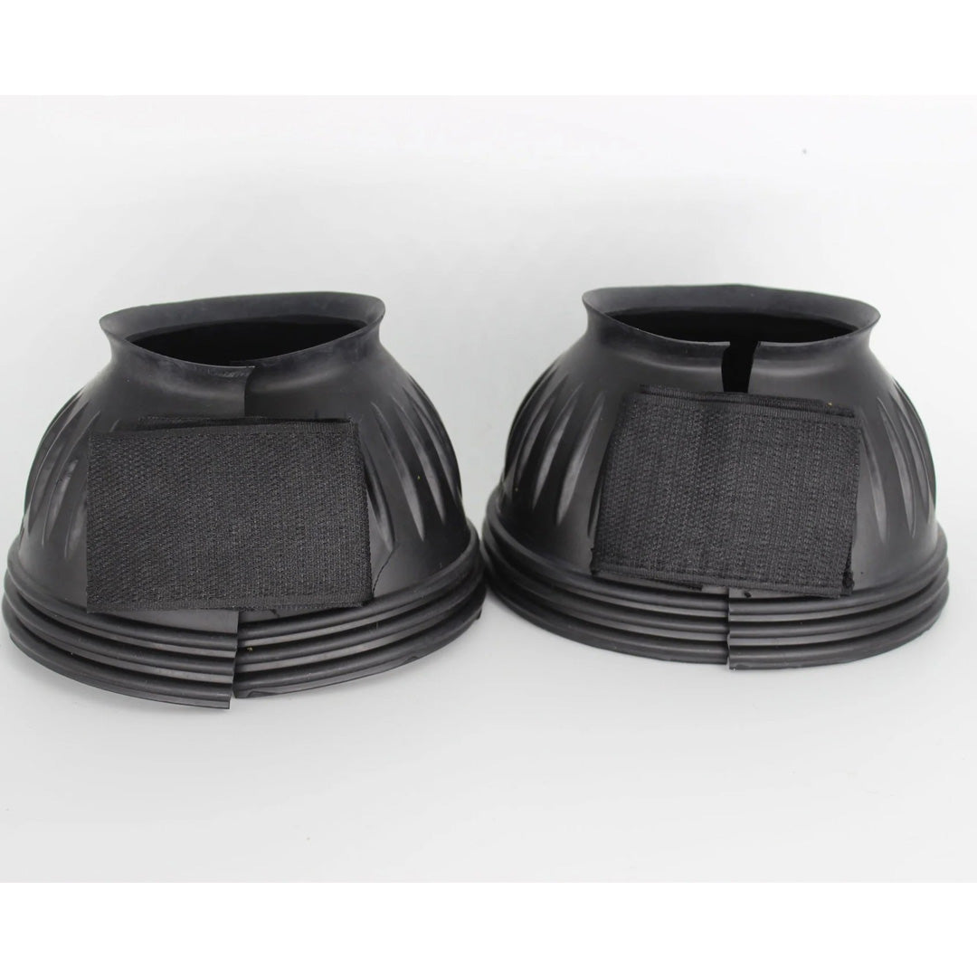 TuffRider Komplett No Turn Bell Boots Ribbed with Reinforced Hook and Loop Closure