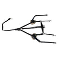 Henri de Rivel Pro 5 Point Elastic Breastplate Martingale with Running Attachment
