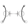 Herm Sprenger Nathe Gag Bit - Flexible Mullen Mouth And Hs Gag Straps 5 1/2"