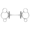 Herm Sprenger Nathe 3-Ring Bit With Flexible Mullen Mouth