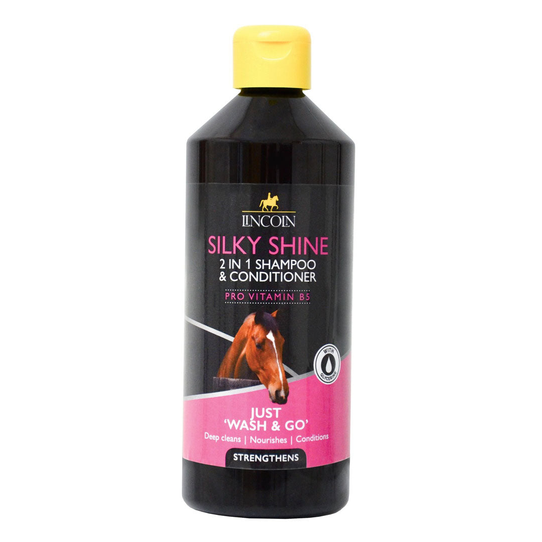 Lincoln Silky Shine 2 in 1 Shampoo and Conditioner - 500ml