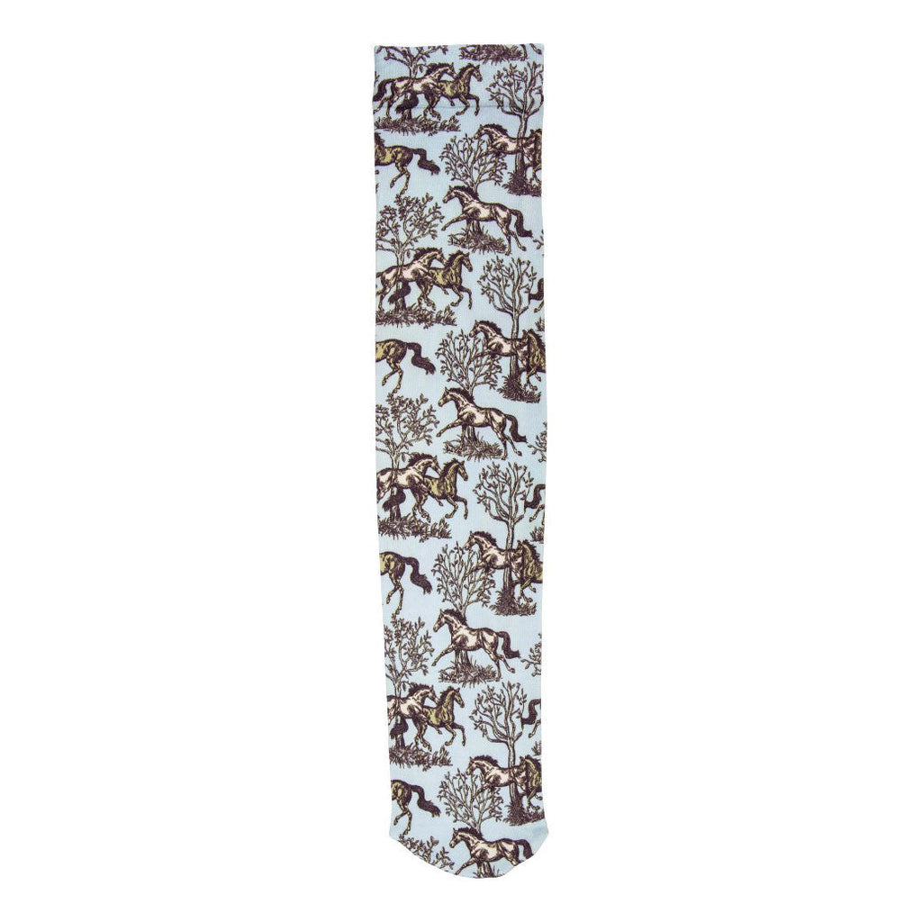 AWST Int'l Lila Blue Toile Socks