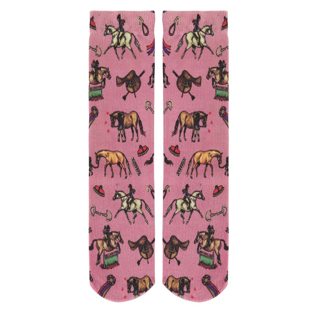 AWST Int'l Children's Lila Hunter Ponies Socks