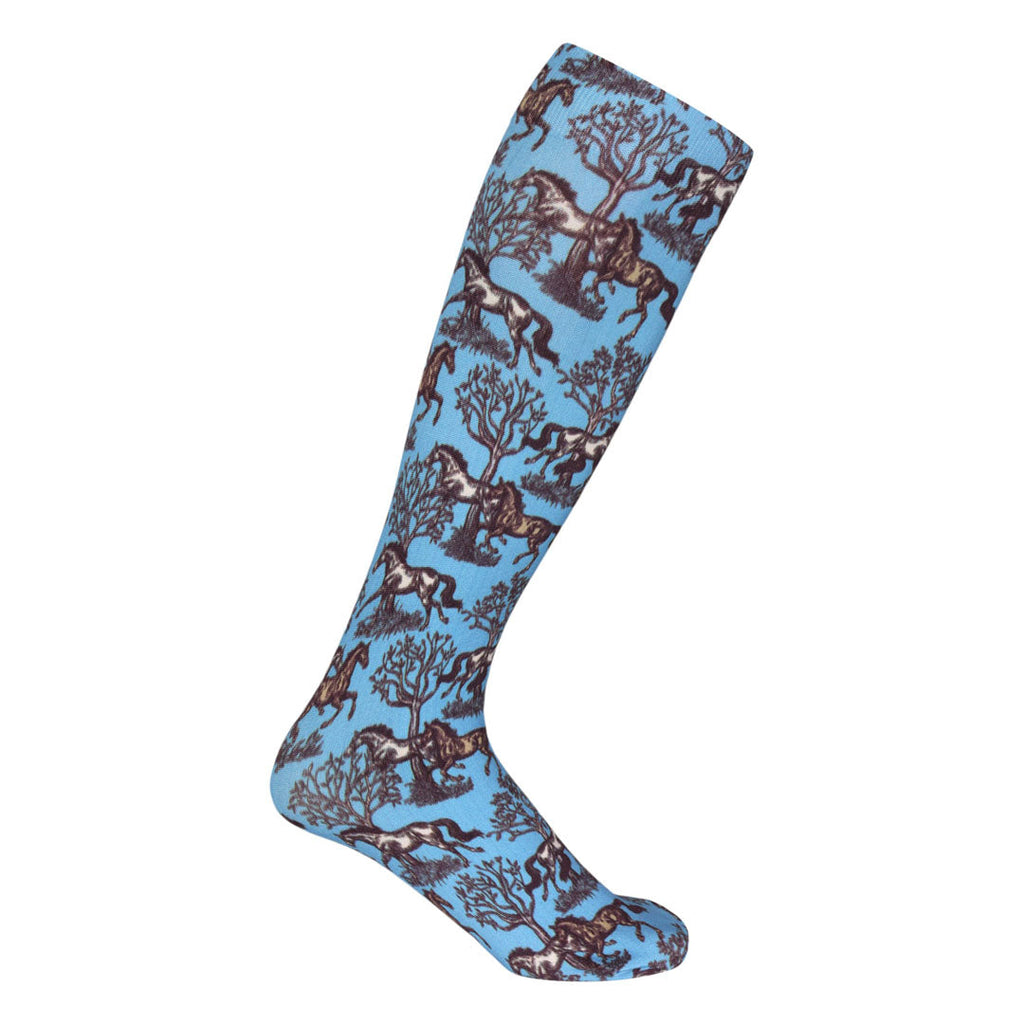 AWST Int'l Lila Toile Socks