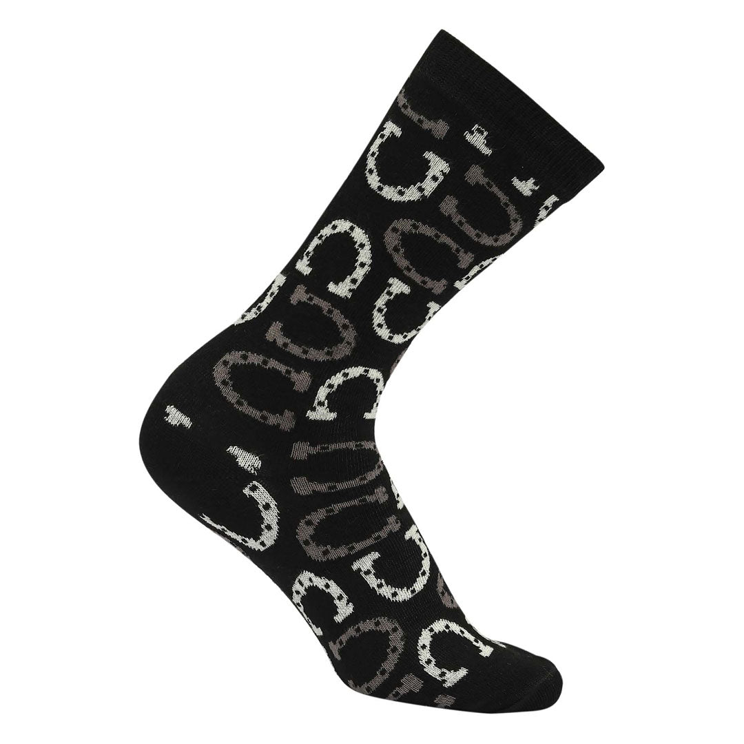 AWST Int'l Lucky Horseshoes Socks 6 pack