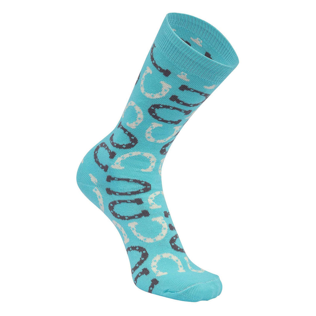 AWST Int'l Lucky Horseshoes Socks 6 pack