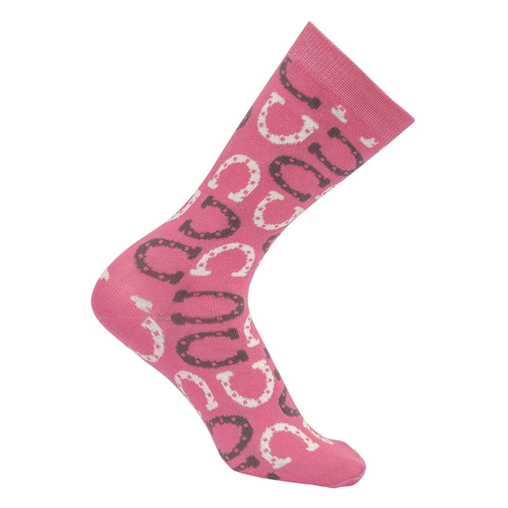 AWST Int'l Lucky Horseshoes Socks 6 pack
