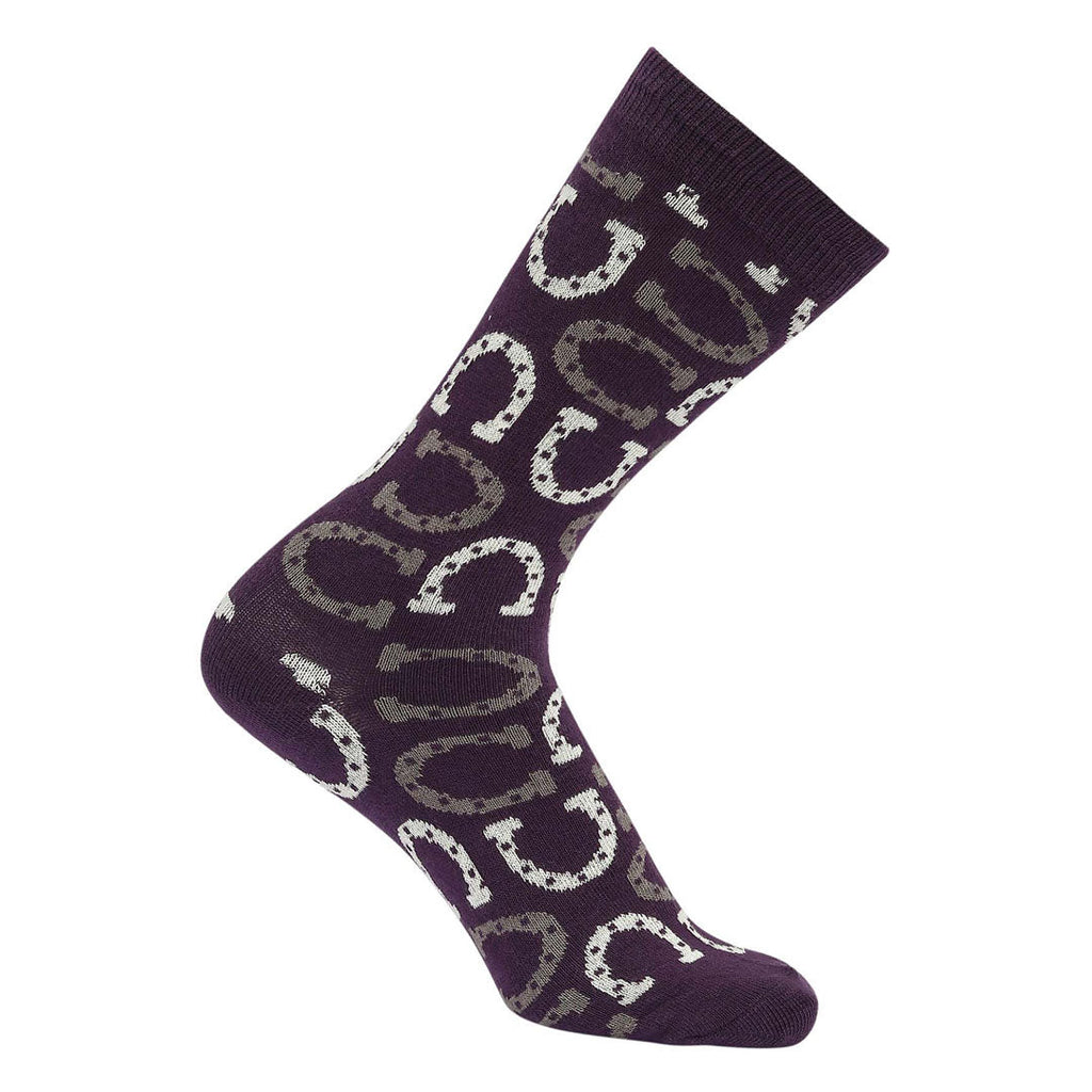 AWST Int'l Lucky Horseshoes Socks 6 pack