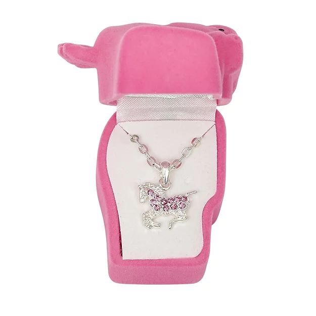 AWST Int'l Precious Pony Necklace w/Horse Head Gift Box