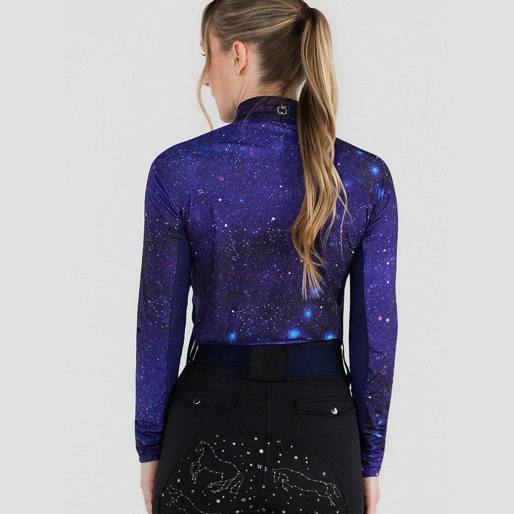 Dapplebay Constellation 1/4 Zip Light Riding Top