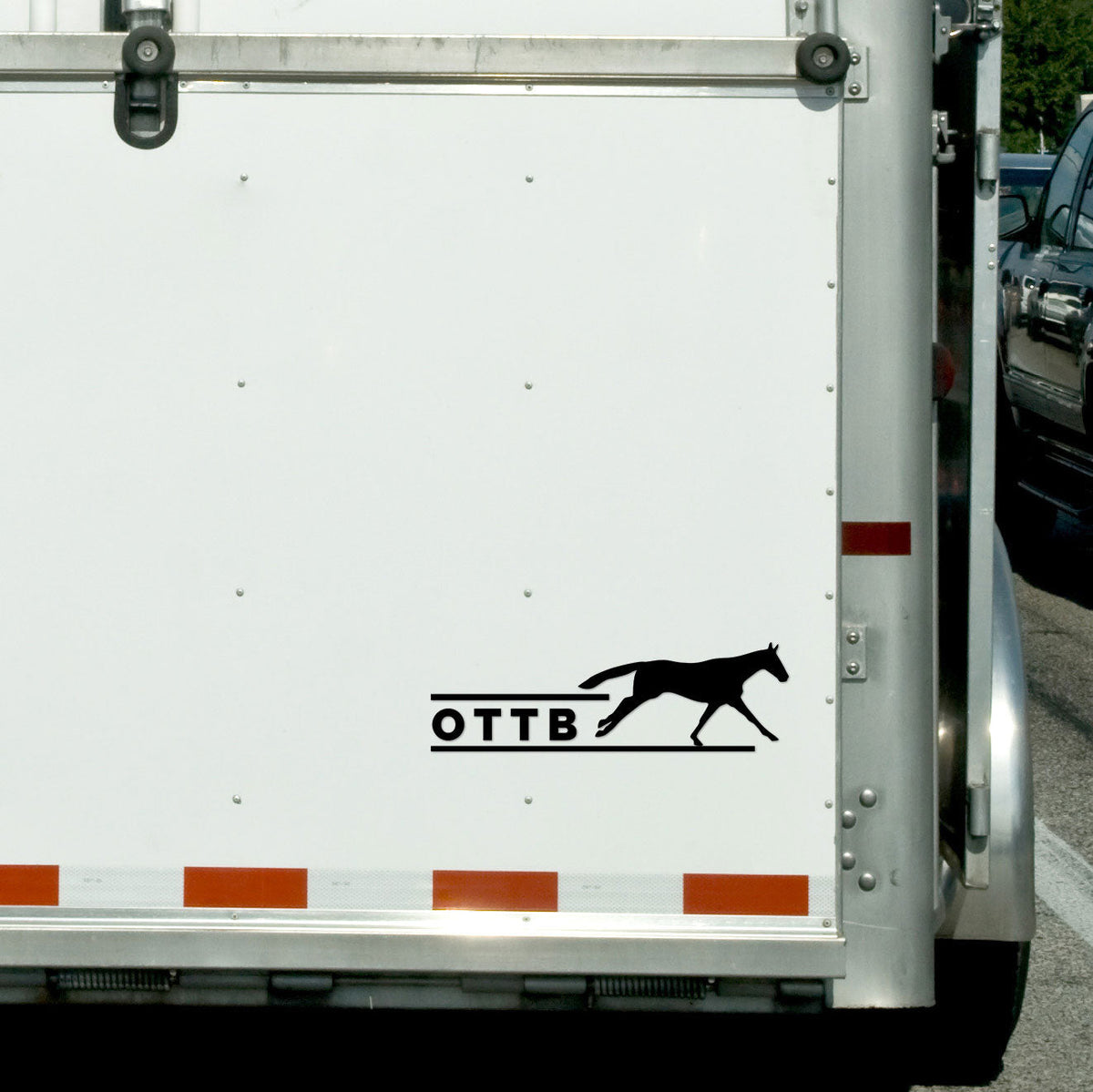 Dapplebay OTTB - Vinyl Decal-Black