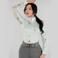 Dapplebay Dragonfly Meadow 1/4 Zip Riding Top - Long Sleeve
