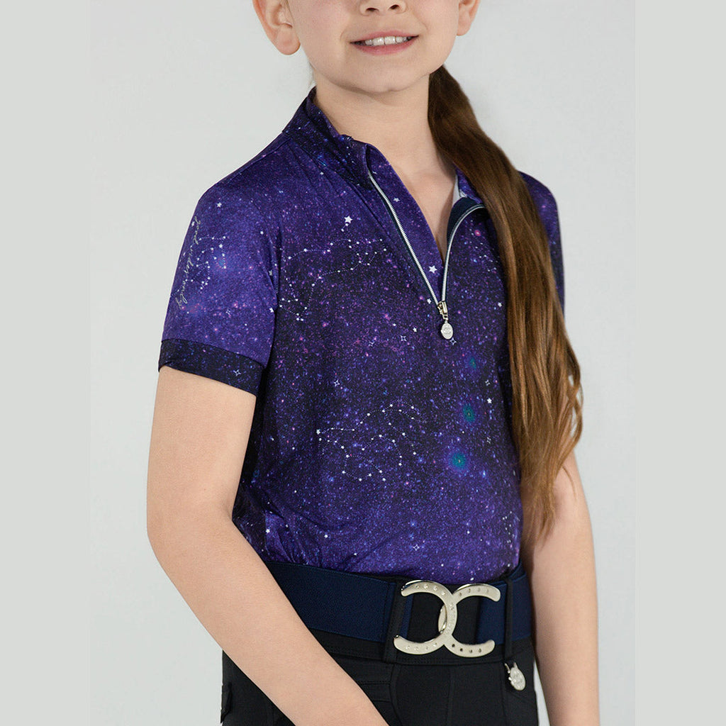 Dapplebay Kids Constellation 1/4 Zip - Short Sleeve