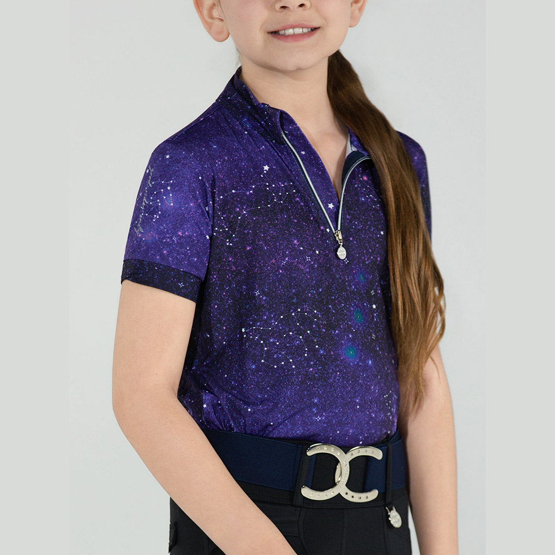 Dapplebay Kids Constellation 1/4 Zip - Short Sleeve