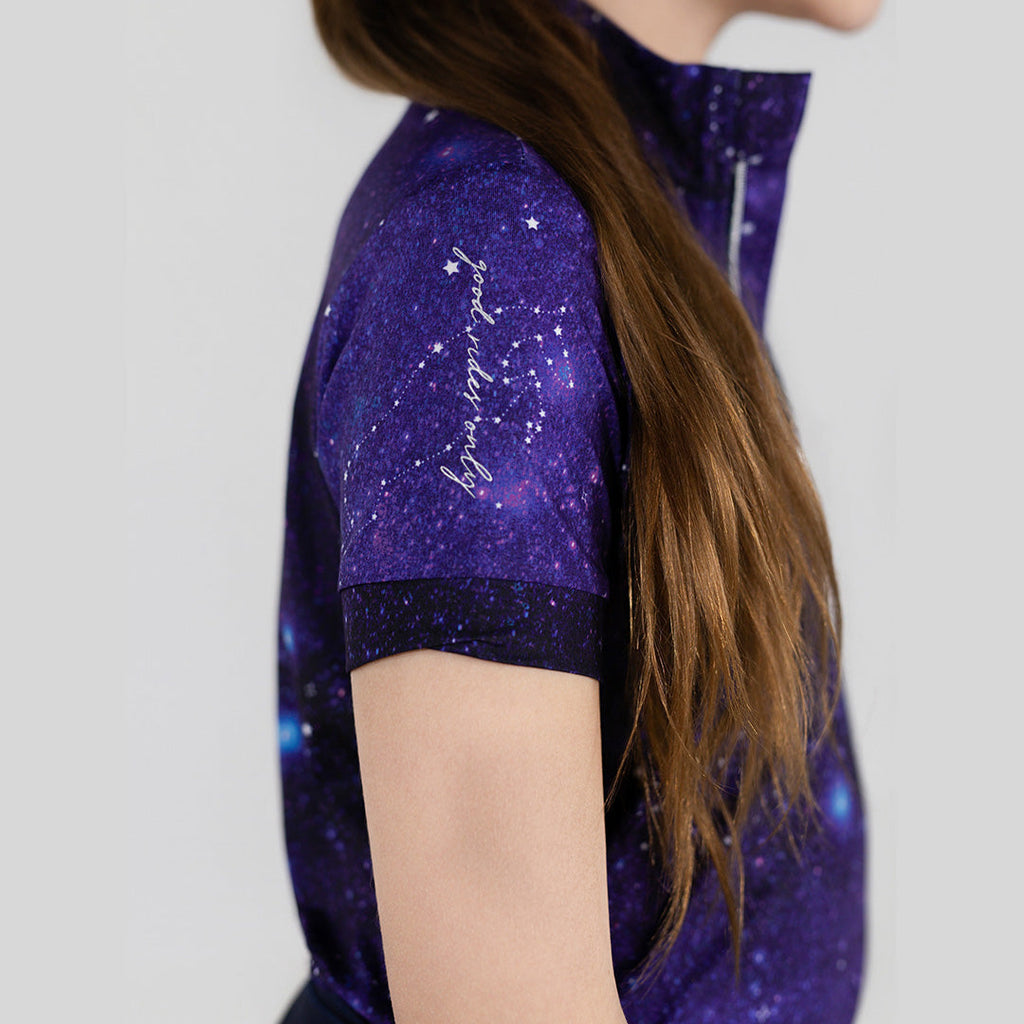 Dapplebay Kids Constellation 1/4 Zip - Short Sleeve