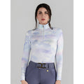 Dapplebay Opalite Skies 1/4 Zip LS Riding Top