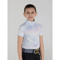 Dapplebay Kids Opalite Skies 1/4 Zip SS Riding Top
