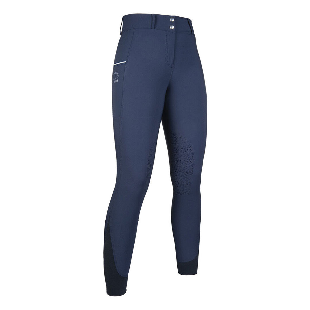 HKM Comfort Flo- Style Si. Knee Patch Riding Breeches