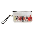 Awst Int'l Cattle Herd Medium Accessory Bag With Wristlet